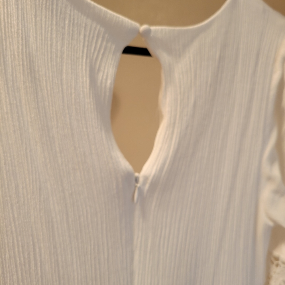 White Lulu's maxi dress